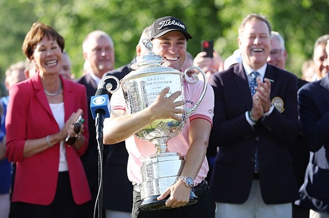 News24.com | Justin Thomas launches record final-day comeback to seal PGA victory in playoff drama
