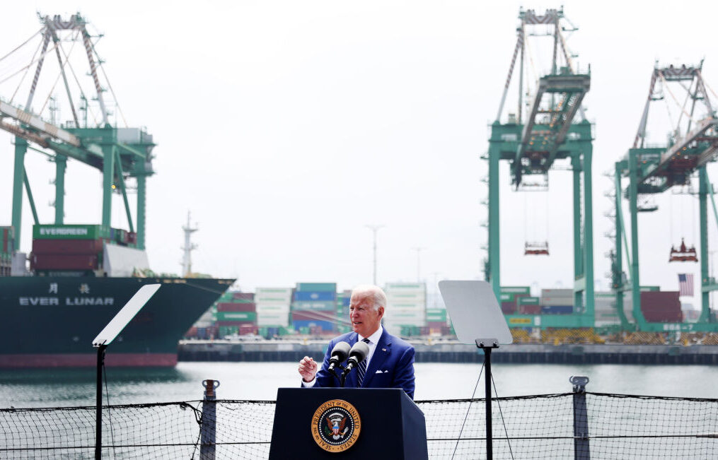 Biden calls for ocean shipping overhaul as part of inflation response