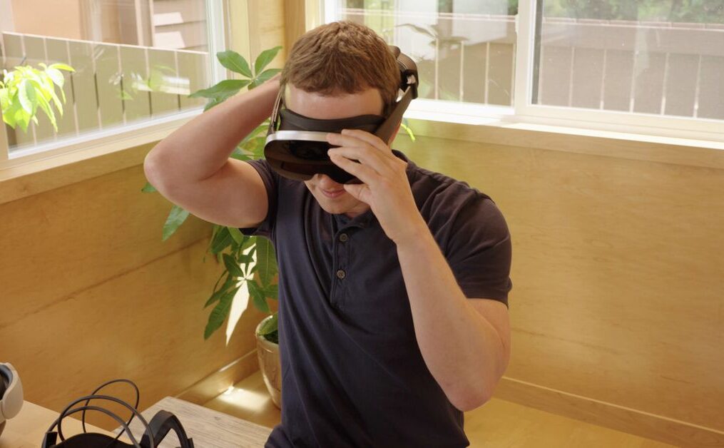Mark Zuckerberg has so many VR headset prototypes to show us