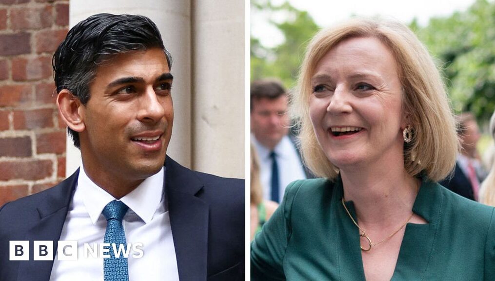 Tory leadership: Sunak and Truss begin pitch to be next PM