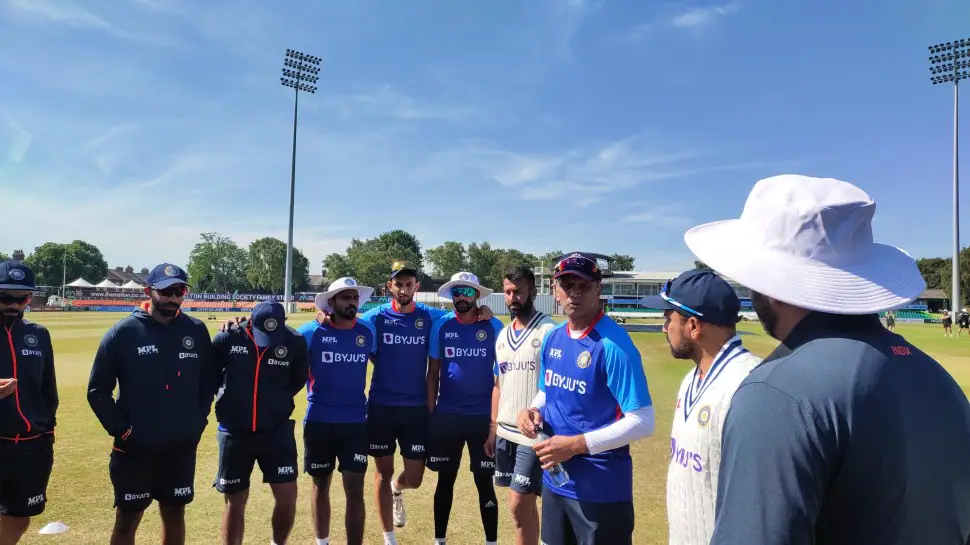 WATCH: Coach Rahul Dravid’s rousing dressing room speech after Team India whitewash West Indies