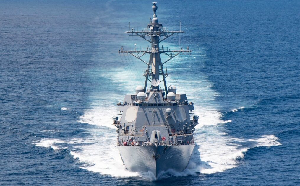 China softens Taiwan rhetoric as U.S. and Canadian warships sail through strait
