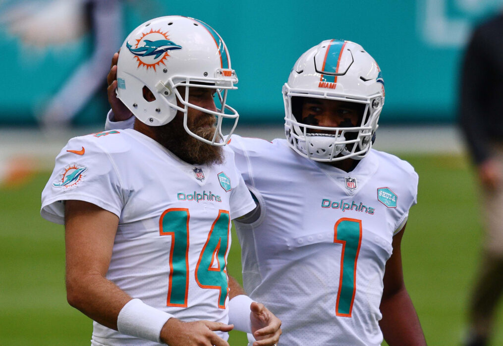 Ryan Fitzpatrick: Dolphins’ Tua Tagovailoa, Brian Flores Relationship Was ‘Difficult’