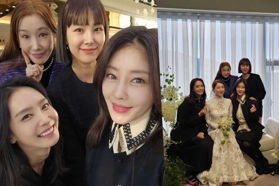 Jewelry Members Showcase Their Unwavering Friendship At Seo In Young’s Wedding
