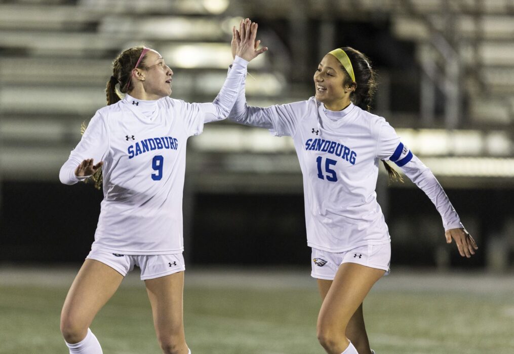 The leadership hat fits for Gabby Dittmer as Sandburg tops Marist. The three goals were nice, too. ‘It was exciting.’