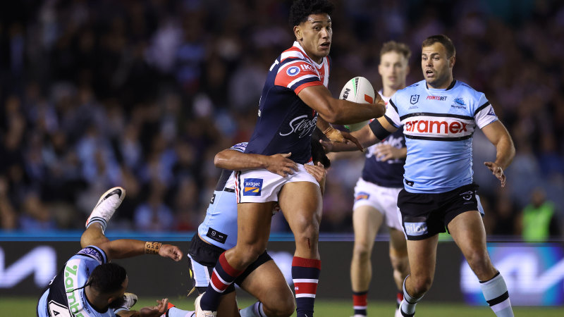 NRL finals LIVE: Roosters defeat Sharks 13-12 to book a spot in finals week two, Panthers dominate with 32-6 victory over the Warriors