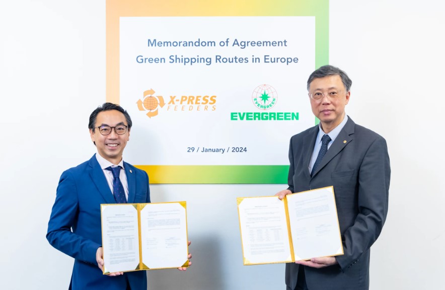 Evergreen Marine, X-Press Feeders to launch first European green methanol-powered feeder network
